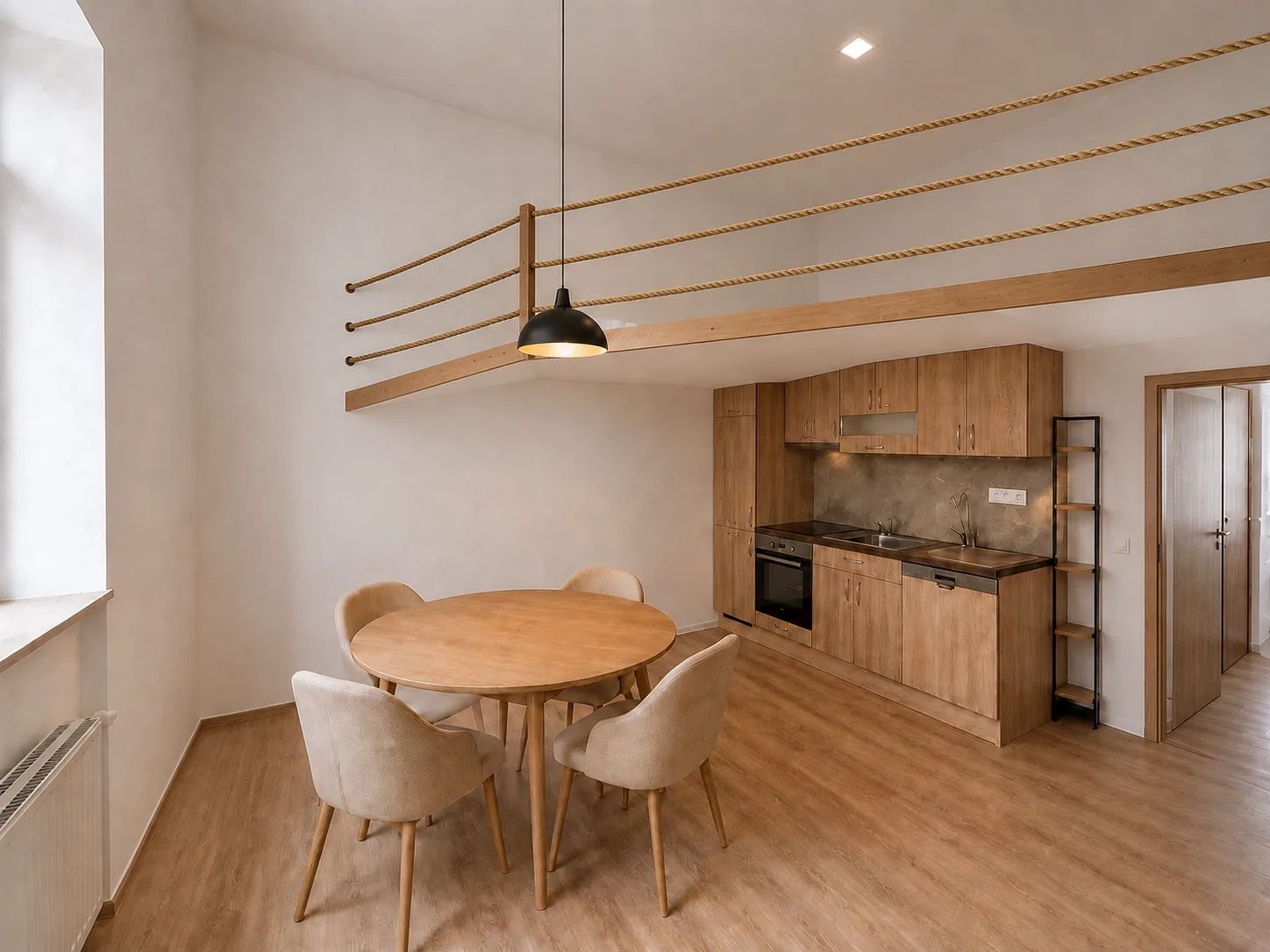 Loft Park Levice — interiér bytu