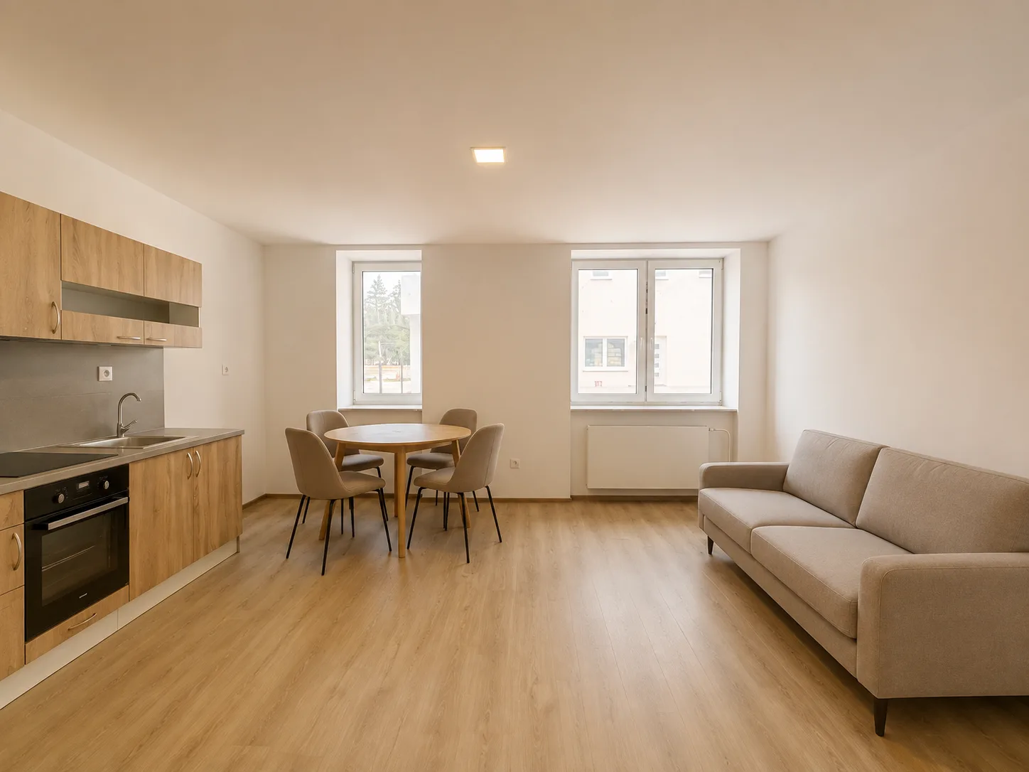 Loft Park Levice — interiér bytu