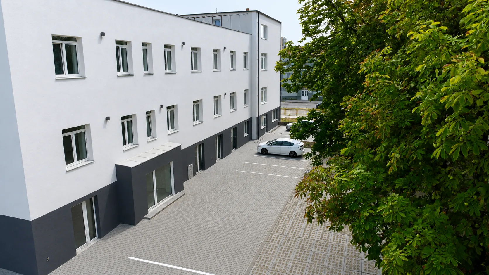 Loft Park Levice — exteriér budovy