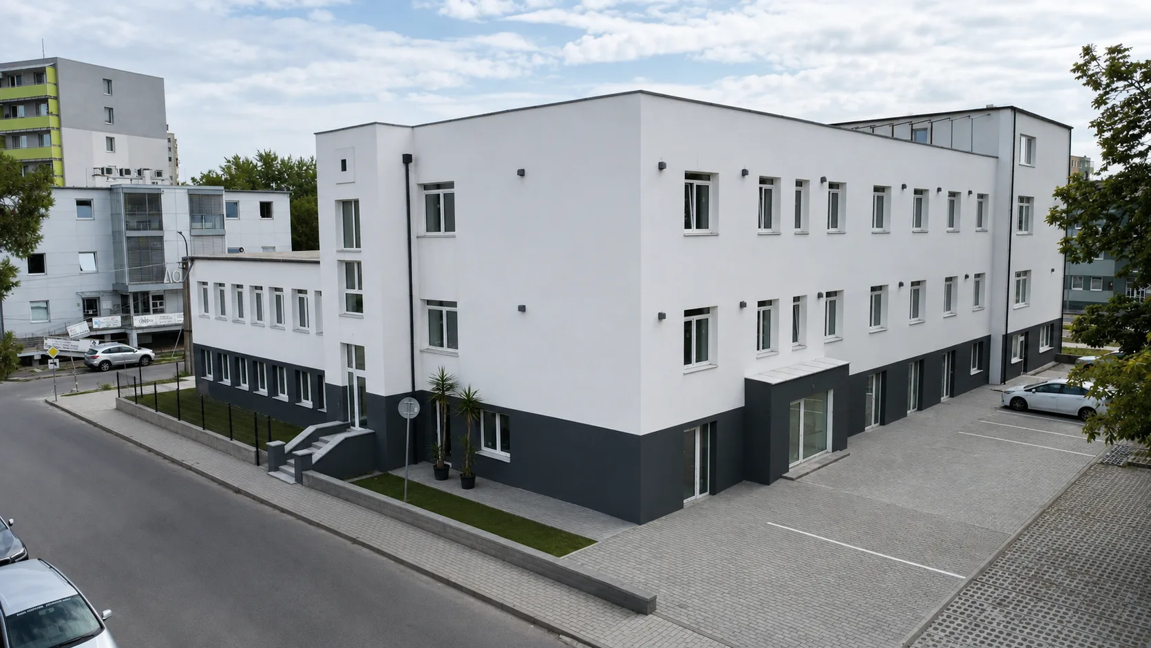 Loft Park Levice — exteriér budovy